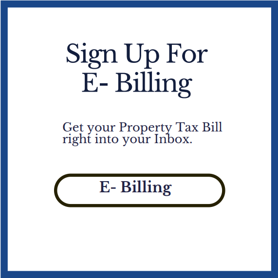 Sign up for e-billing