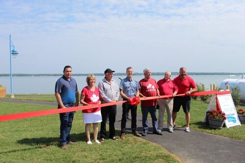 Ribbon Cutting at the Richards Landing Marina