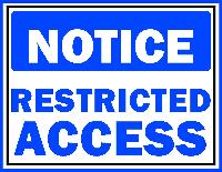 Restricted Access To Marina Parking